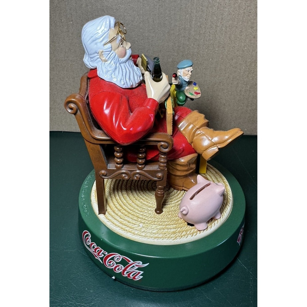 Coca‎ Cola Santa Claus Mechanical Bank 2nd in Series By ERTL 1994 - Picture 8 of 9